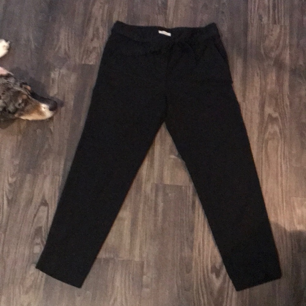 The Loft Black dress ankle pants